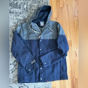 New Balance 990 Heritage Made In Usa Men’s Pinnacle Jacket Hooded. Medium